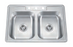 Double Bowl Topmount Sink